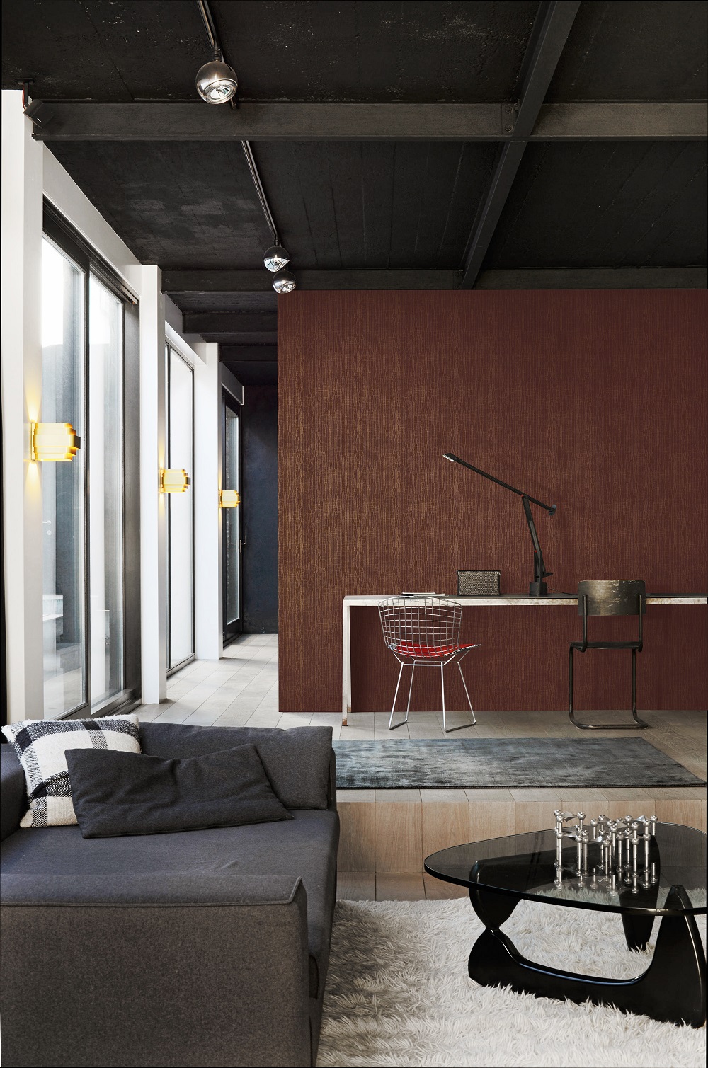 Обои Trendsetter Renzo RE4805 фото в интерьере