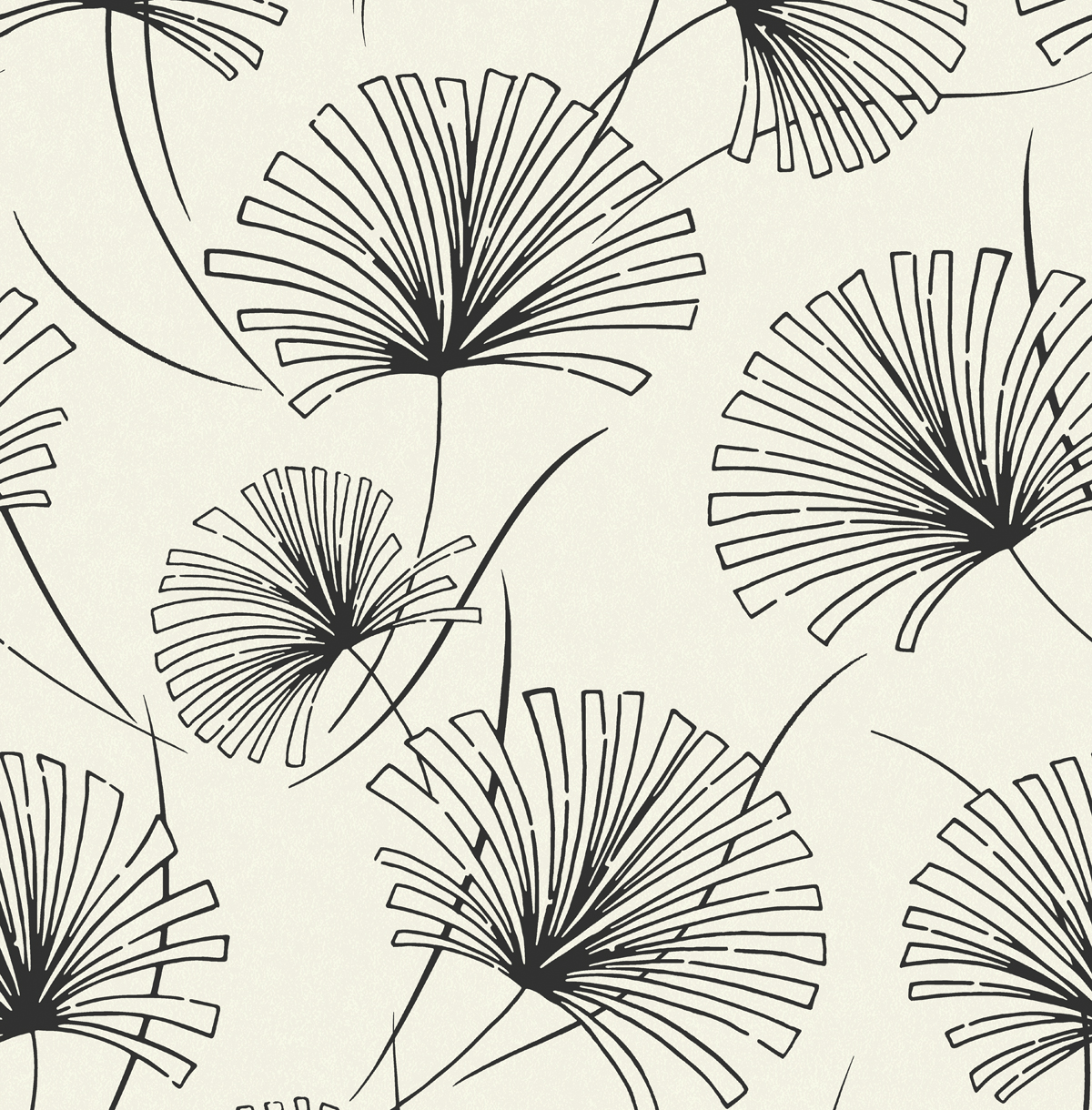 Обои Architector Black & white Lotus 1302410