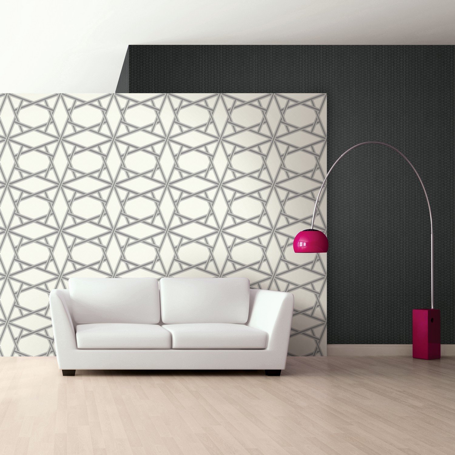 Обои Architector Black & white ZN50400 фото в интерьере