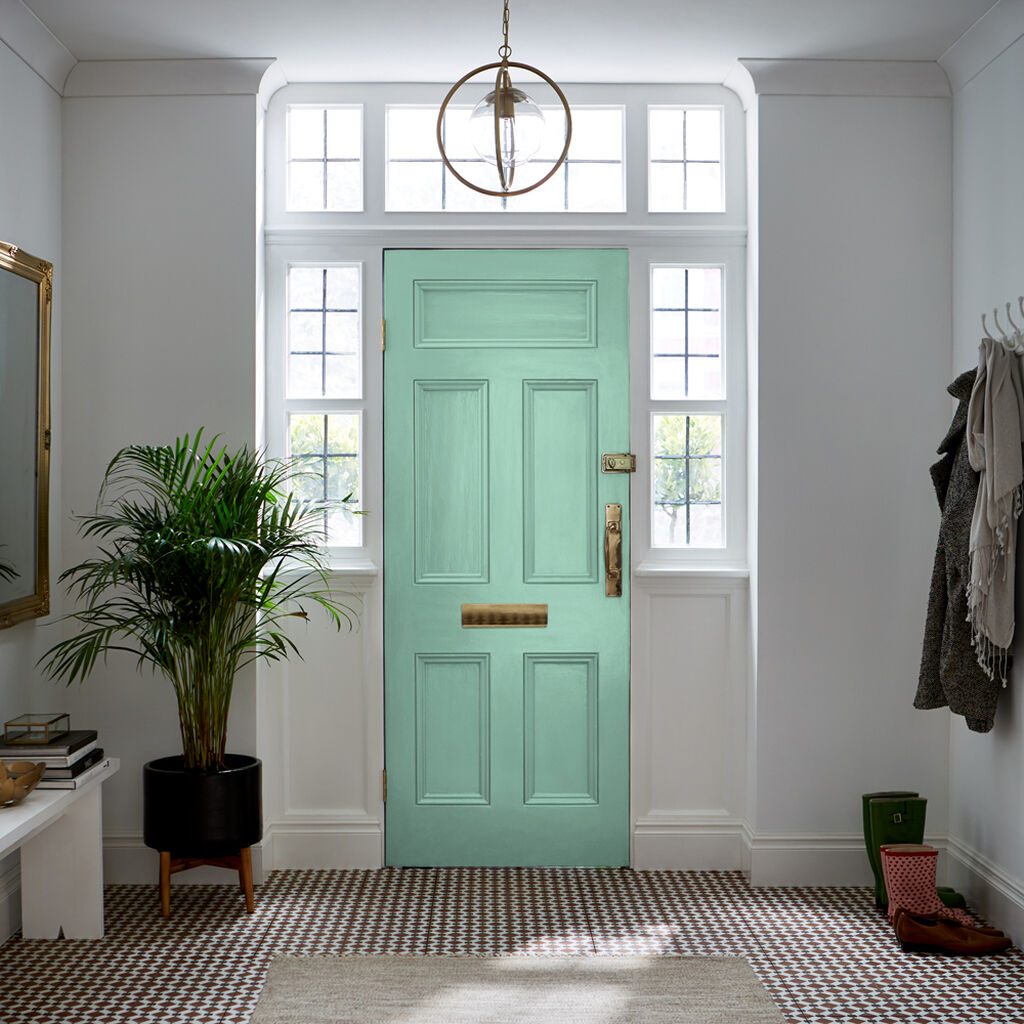 Краска Graham & Brown цвет Stirling Green Durable Matt Emulsion 4 л фото в интерьере Краска Graham & Brown цвет Stirling Green Durable Matt Emulsion 4 л фото в интерьере