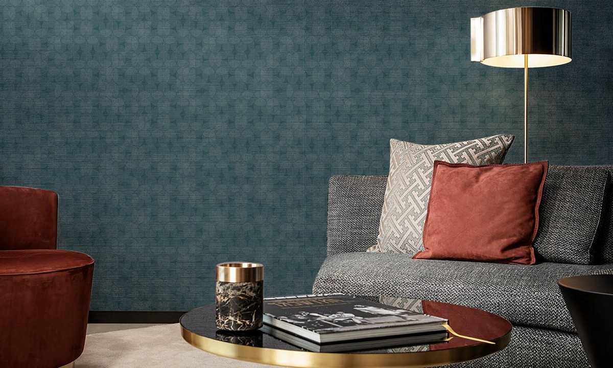 Обои Trendsetter Santiago SA7181 фото в интерьере