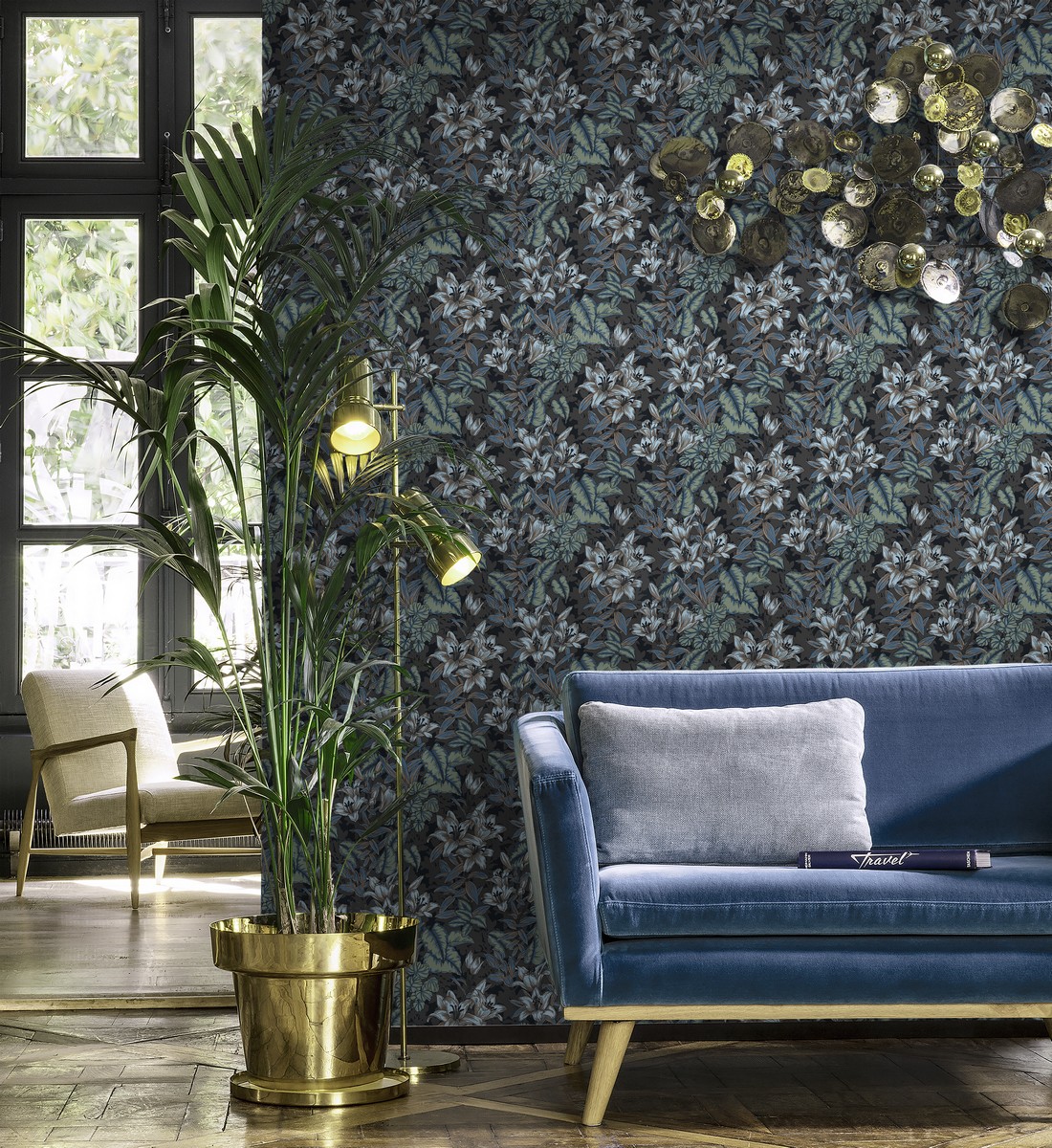 Обои Trendsetter Nouvel NO6061 фото в интерьере