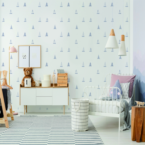 Обои Architector Little Genius Kingsly Voyage 72047 фото в интерьере