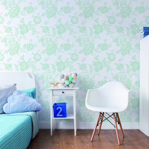 Обои Architector Little Genius Kingsly All over floral 72055 фото в интерьере