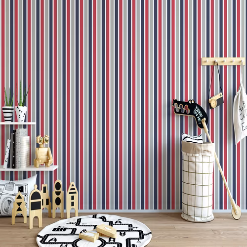 Обои Architector Little Genius Kingsly Stripe 72076