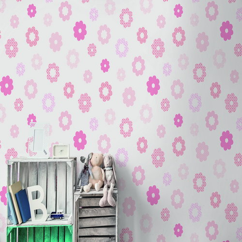 Обои Architector Little Genius Kingsly Floral 72081 фото в интерьере