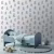Обои Architector Little Genius Kingsly Сanaries in the cards 72114 фото в интерьере