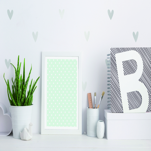 Обои Architector Little Genius Kingsly Hearts 72133 фото в интерьере