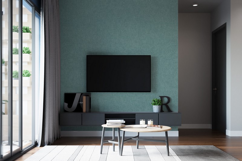 Обои Architector Sauvage Tweed KT10117 фото в интерьере