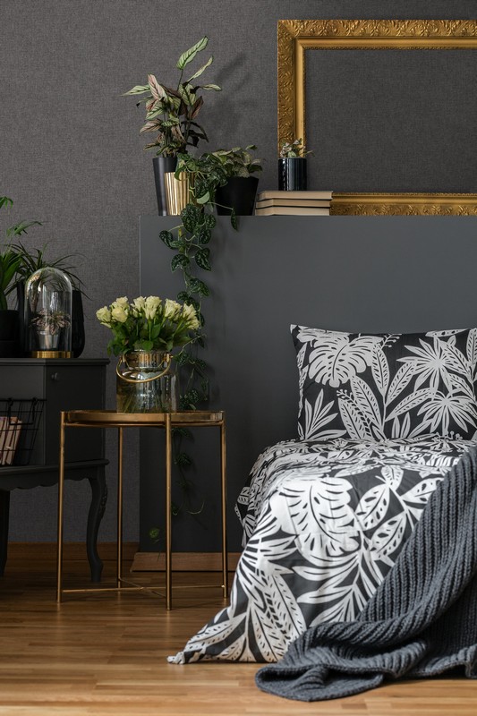 Обои Architector Sauvage Tweed KT10120 фото в интерьере