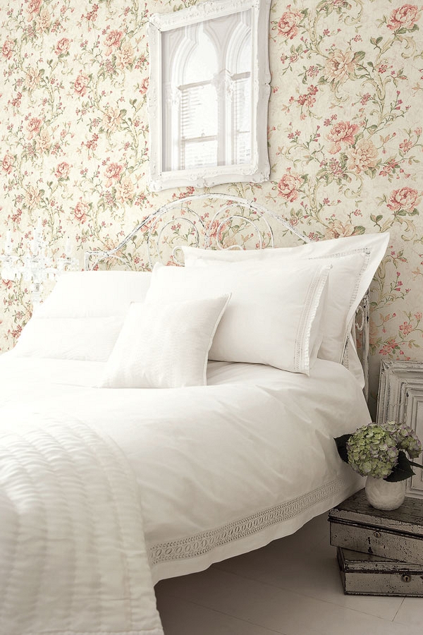 Обои KT Exclusive Vintage Home II Roses MV80401 фото в интерьере