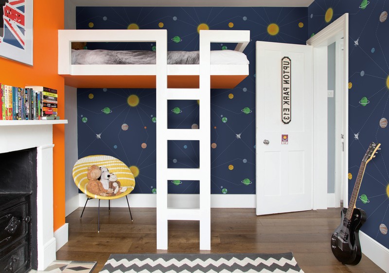 Обои Architector Little Genius Day Dreamers DA60602 фото в интерьере