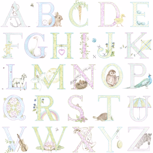 Обои Architector Little Genius Day Dreamers Alphabet DA62009