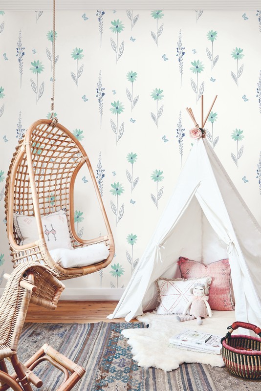 Обои Architector Little Genius Day Dreamers Magic glade DA62604 фото в интерьере