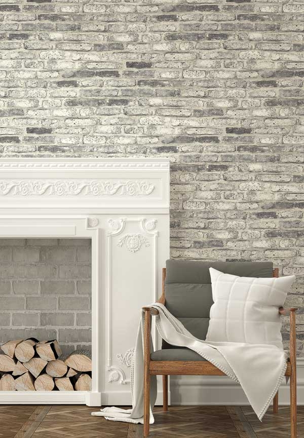 Обои KT Exclusive Vintage Home II Bricks MV81407 фото в интерьере