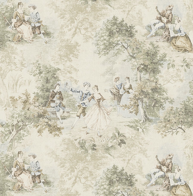 Обои KT Exclusive Vintage Home II Toiles de Jouy MV82302