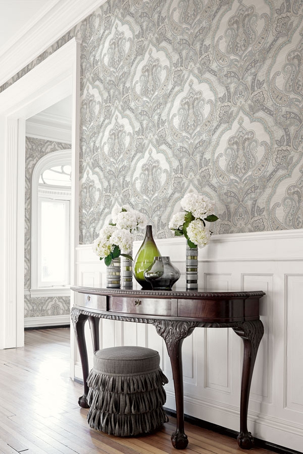 Обои KT Exclusive Madras Paisley MA90008 фото в интерьере