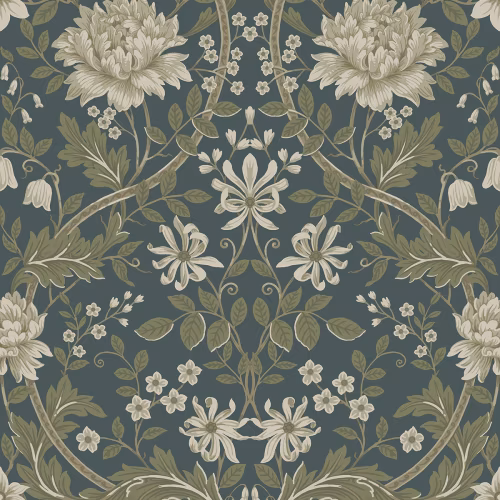 Обои Architector British Heritage Honeysuckle KT20104