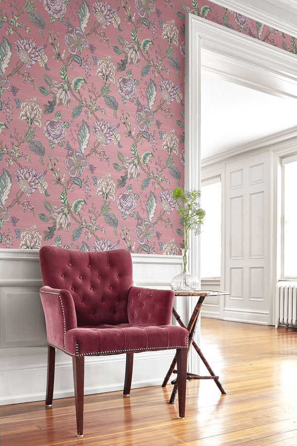 Обои KT Exclusive Madras Jacobean MA90109 фото в интерьере