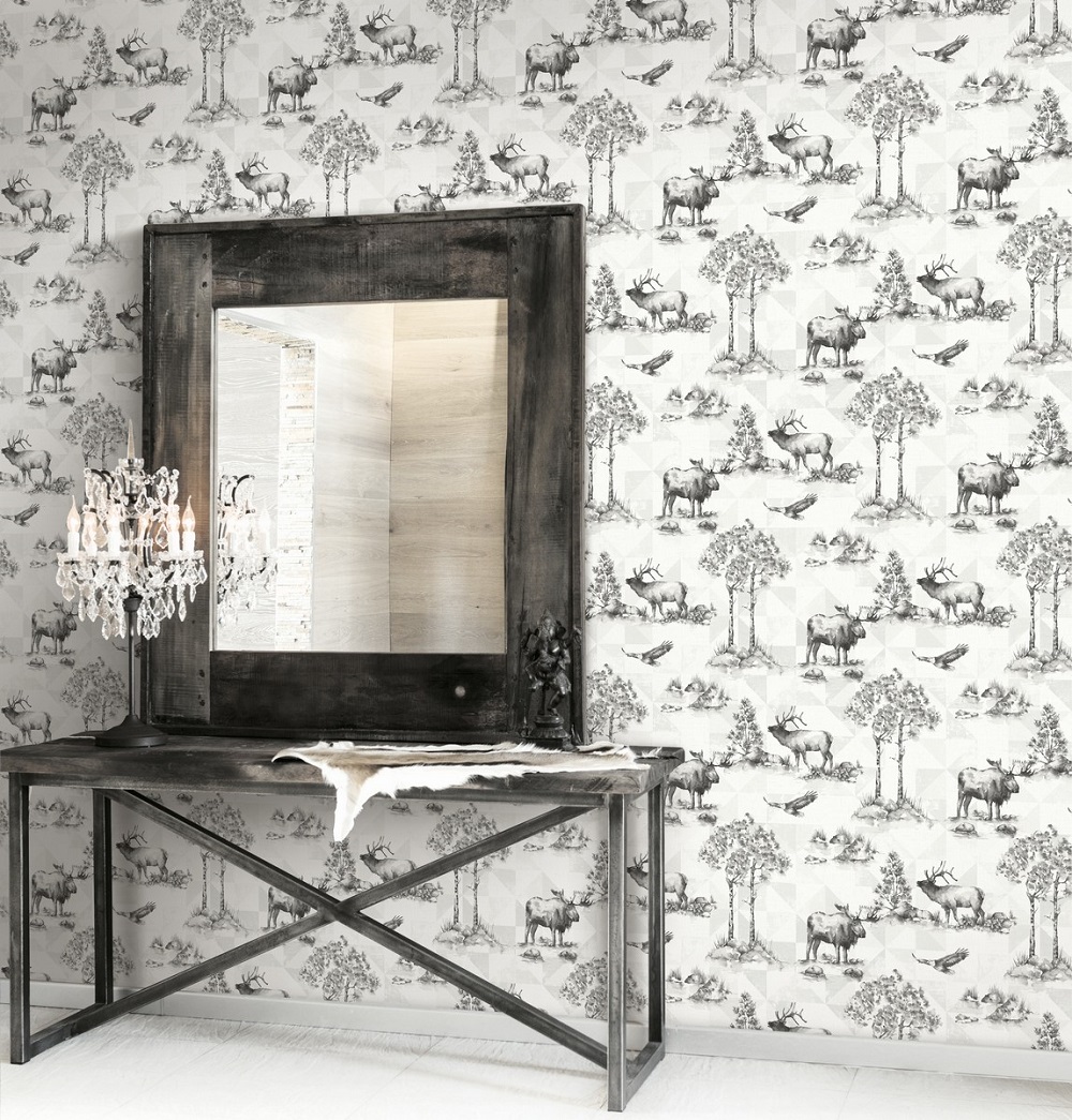 Обои KT Exclusive Destination USA TH50100 фото в интерьере