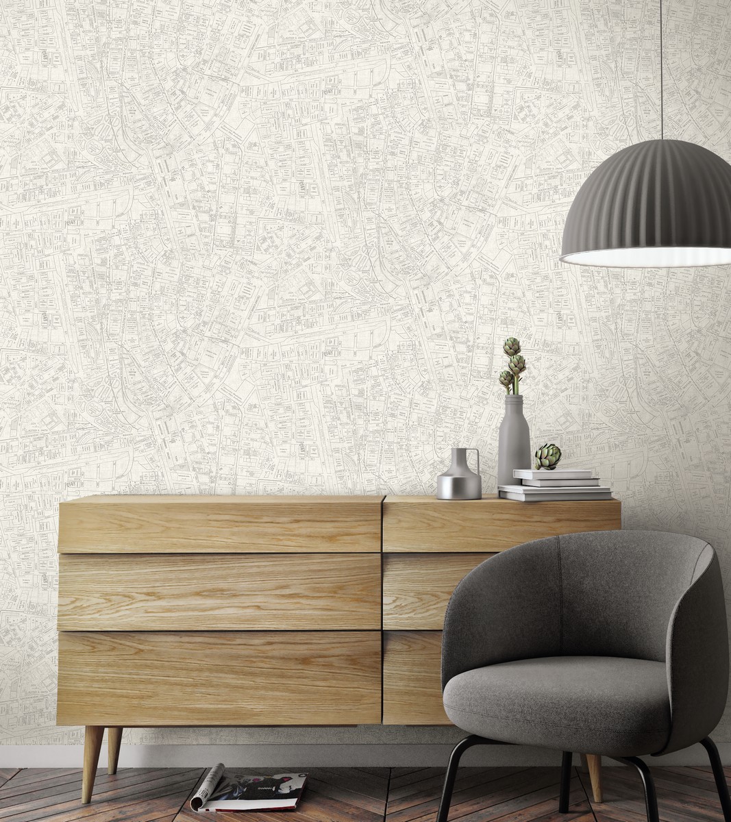 Обои KT Exclusive Destination USA TH53104 фото в интерьере