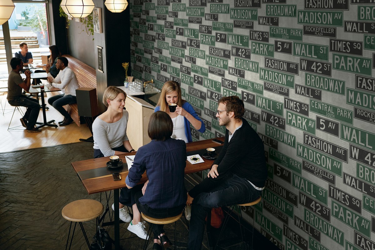 Обои KT Exclusive Destination USA TH53404 фото в интерьере