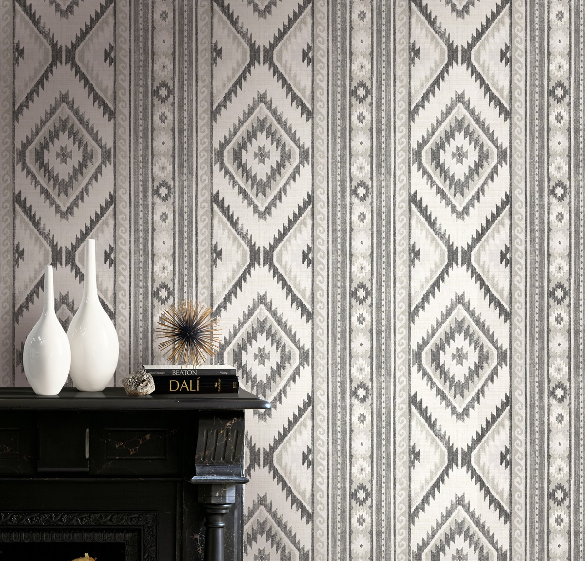 Обои KT Exclusive Global Style Navaho Diamond UE80000 фото в интерьере