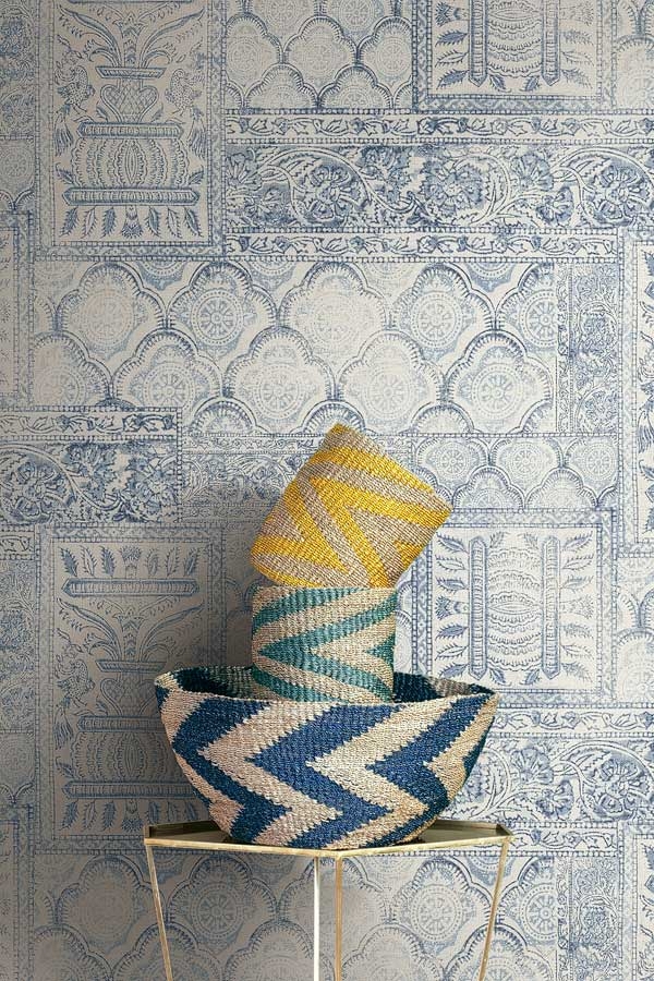 Обои KT Exclusive Global Style Patchwork UE81402 фото в интерьере