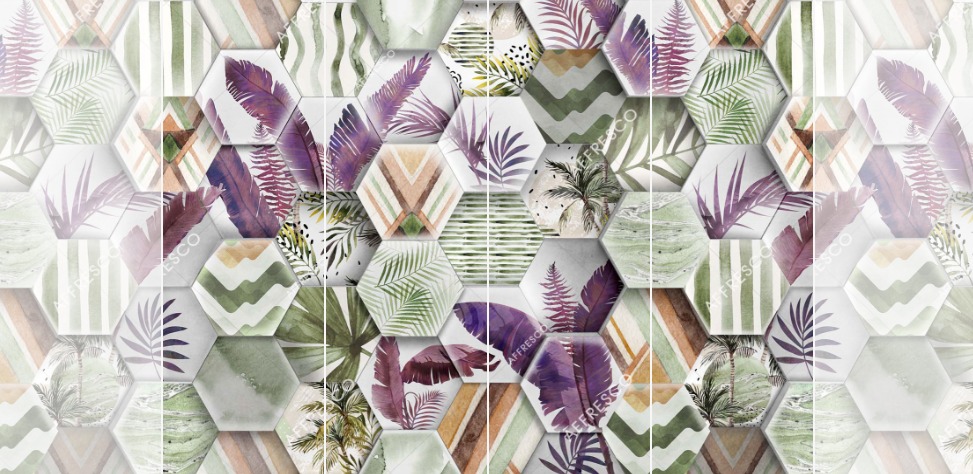 Панно Affresco New Art RE172-COL2 2х2,68 м