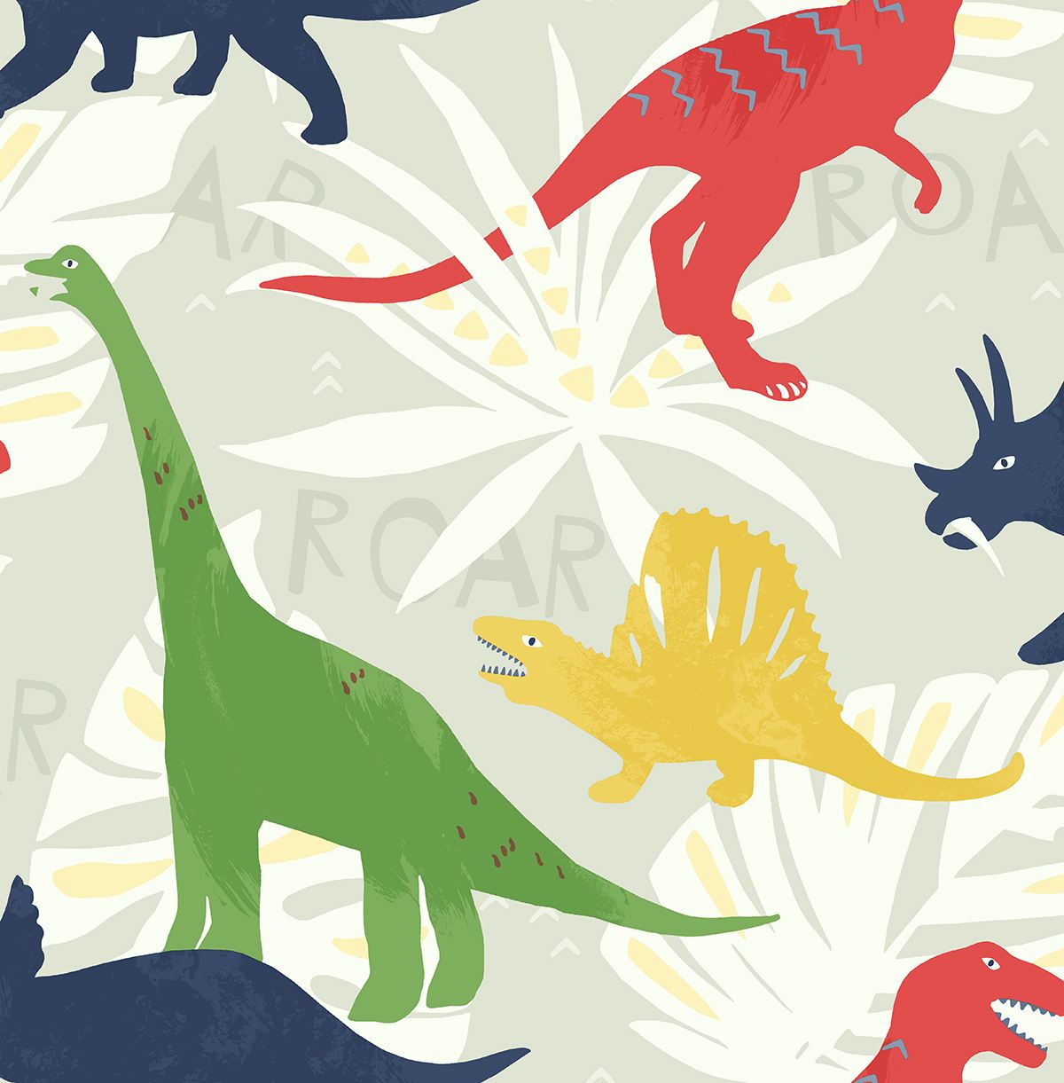 Обои KT Exclusive Playdate Adventure Dinosaurs FA40001