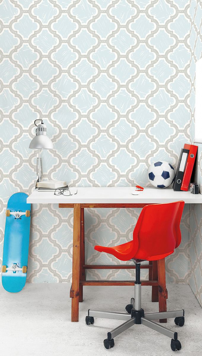 Обои KT Exclusive Playdate Adventure Geo FA40408 фото в интерьере