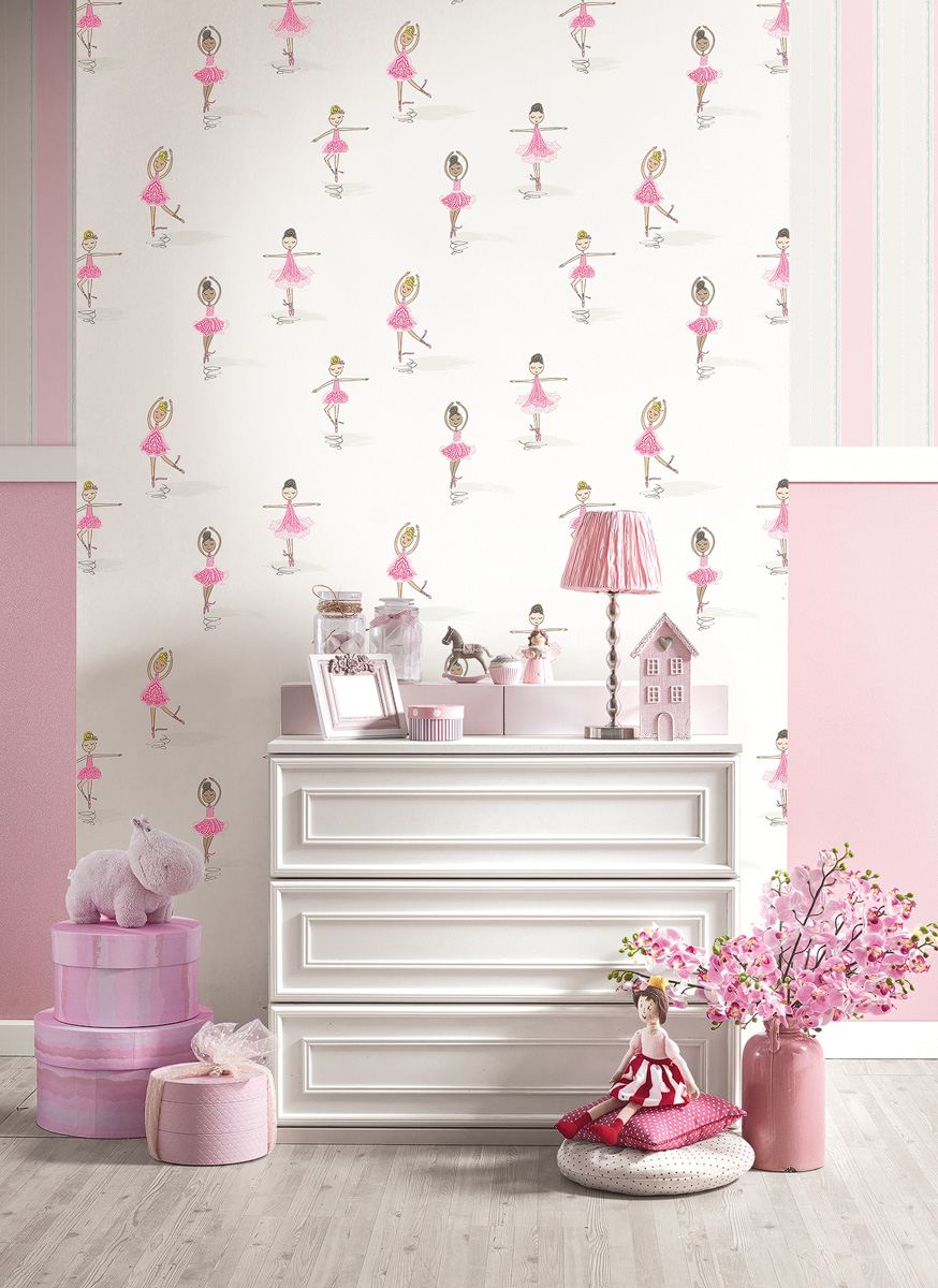 Обои KT Exclusive Playdate Adventure Ballet FA40801 фото в интерьере