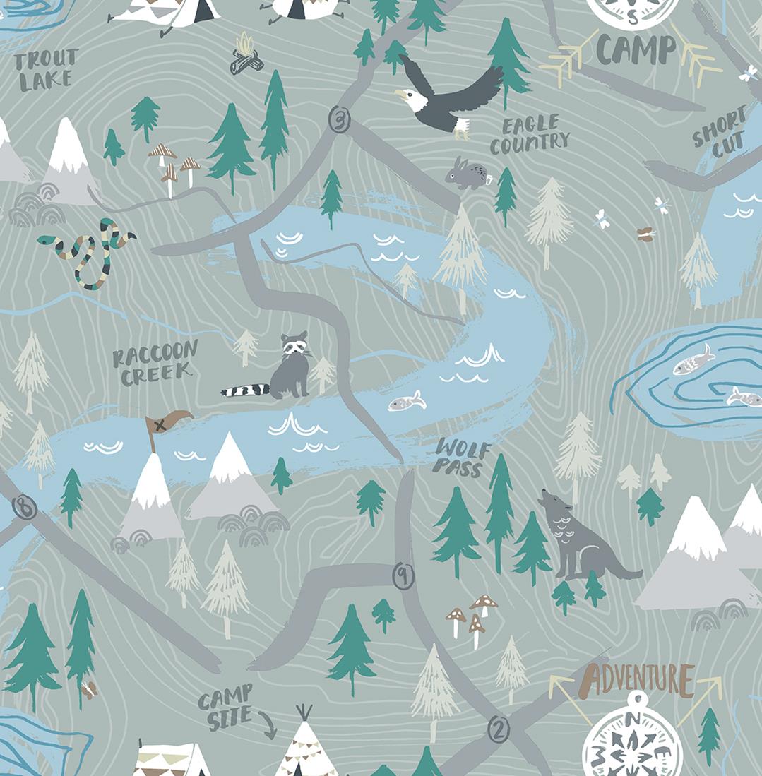 Обои KT Exclusive Playdate Adventure Journey FA41908