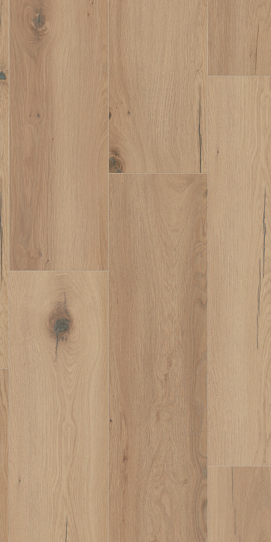 Ламинат Ter Hurne Trend Line Дуб Миндально-Бежевый 1957 1285×327×8