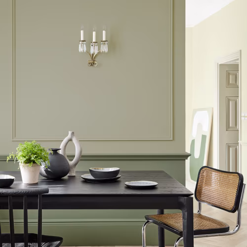 Краска Little Greene цвет Book Room Green 322 Intelligent Masonry 5 л