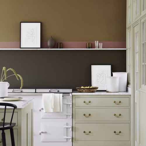 Краска Little Greene цвет Book Room Green 322 Intelligent Masonry 5 л