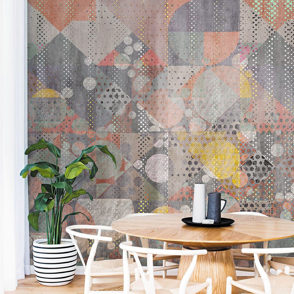 Панно Affresco New Art RE155-COL3 2x2,68 м фото в интерьере