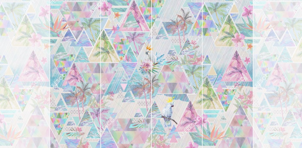 Панно Affresco New Art RE165-COL1 2x2,68 м