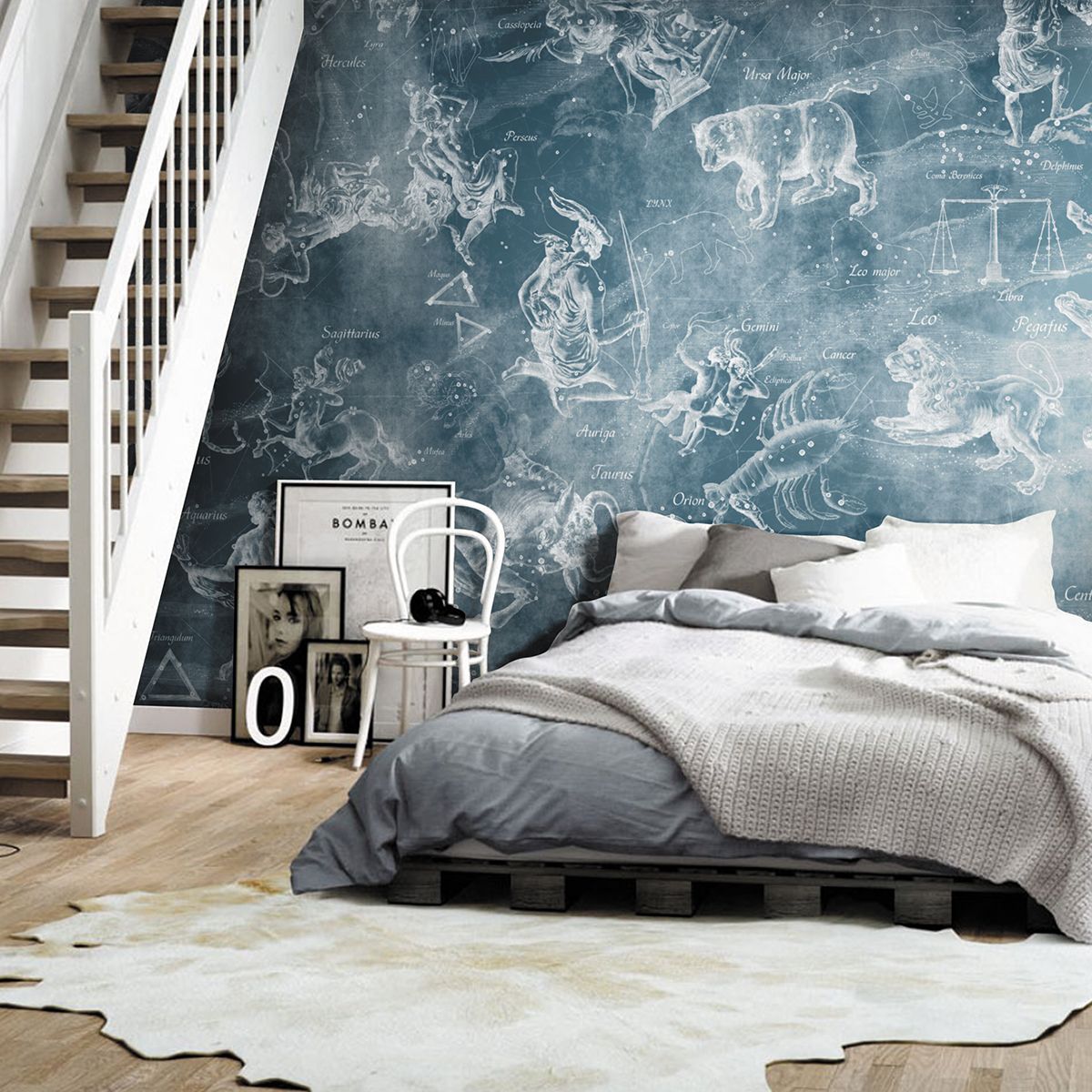 Панно Affresco New Art RE195-COL3 2x2,68 м фото в интерьере