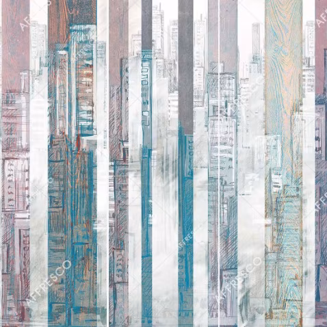 Панно Affresco New Art RE149-COL2 2x3,35 м