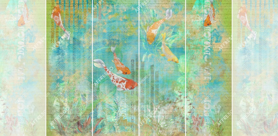 Панно Affresco New Art RE202-COL1 2x2,68 м