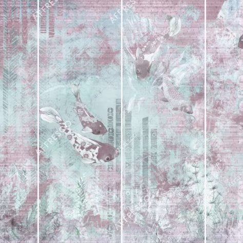 Панно Affresco New Art RE202-COL4 2x2,68 м