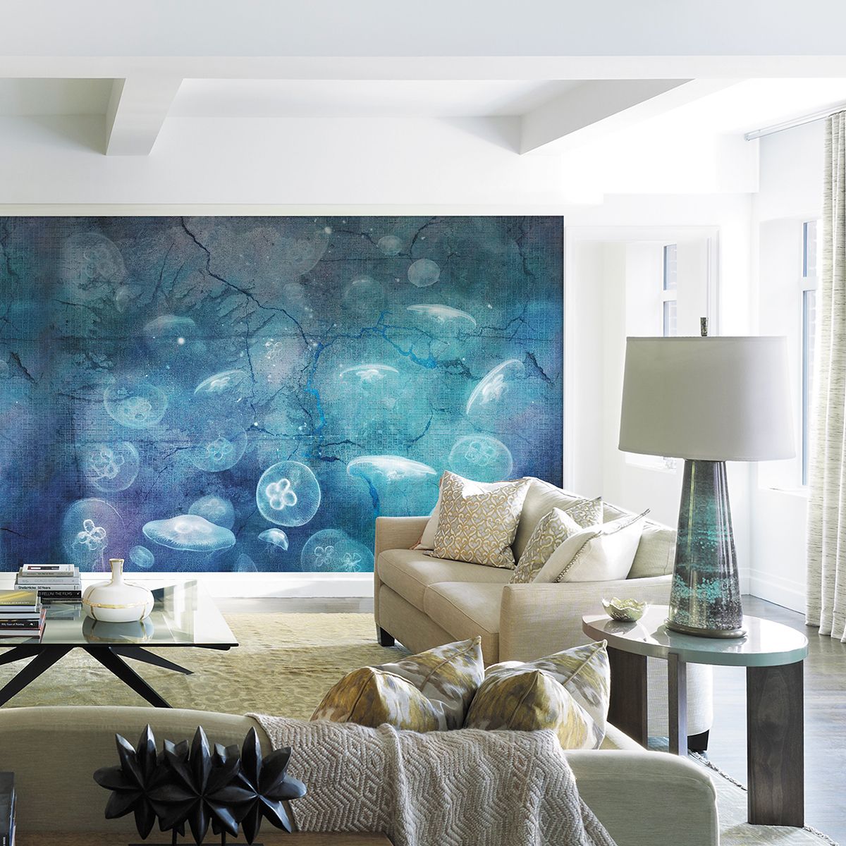 Панно Affresco New Art RE185-COL2 2x2,68 м фото в интерьере