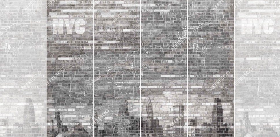 Панно Affresco New Art RE169-COL4 2x2,68 м