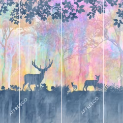 Панно Affresco New Art RE187-COL4 2x2,68 м