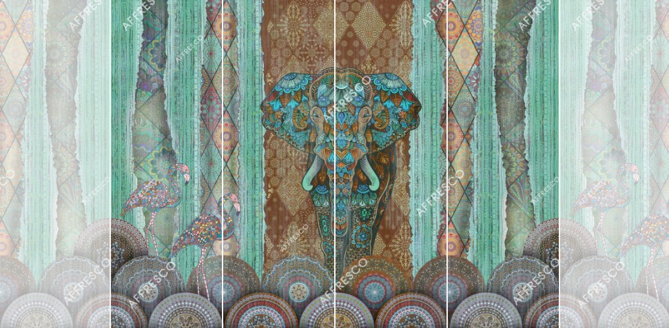 Панно Affresco New Art RE162-COL2 2x2,68 м