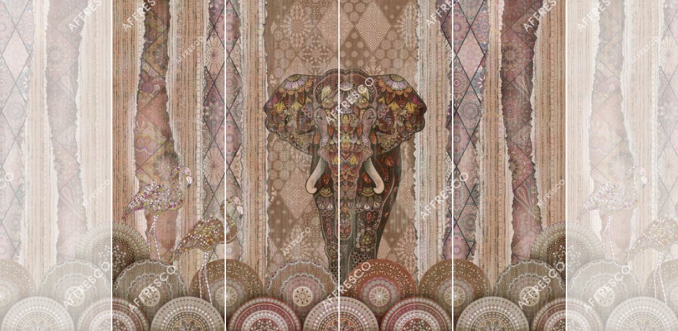 Панно Affresco New Art RE162-COL3 2x2,68 м