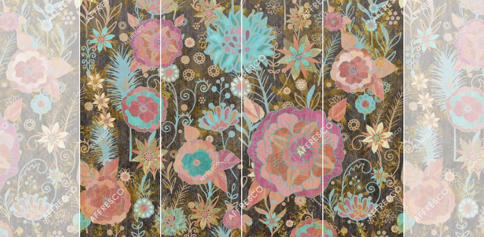 Панно Affresco New Art RE207-COL1 2x2,68 м