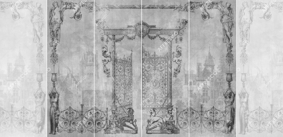 Панно Affresco New Art RE178-COL1 2x2,68 м