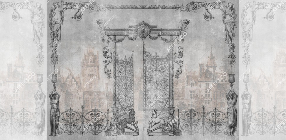 Панно Affresco New Art RE178-COL3 2x2,68 м